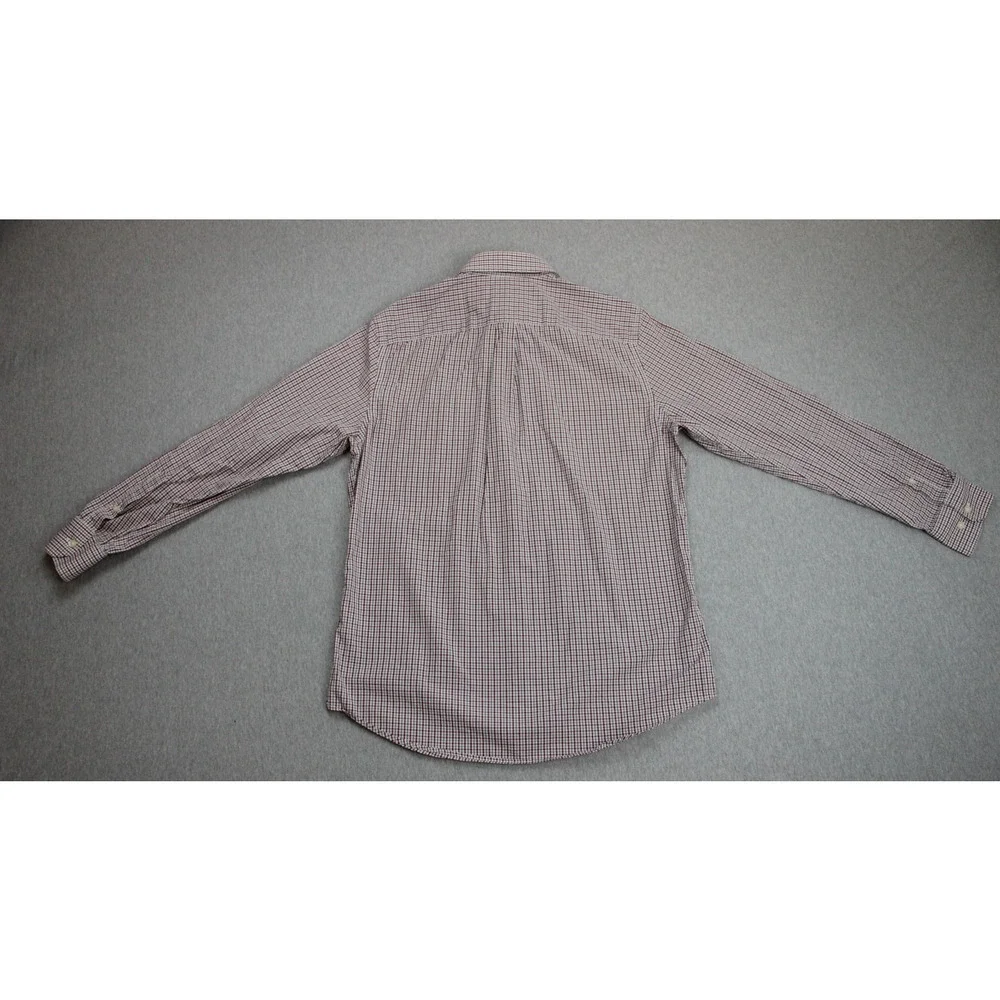 Banana Republic Shirt Mens M (15‎ - 15.5) Slim Fit 100% Cotton Long Sleeve